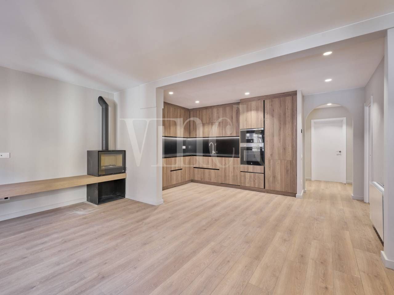 Kitchen of Apartment for sale in Puigcerdà  with Heating and Parquet flooring