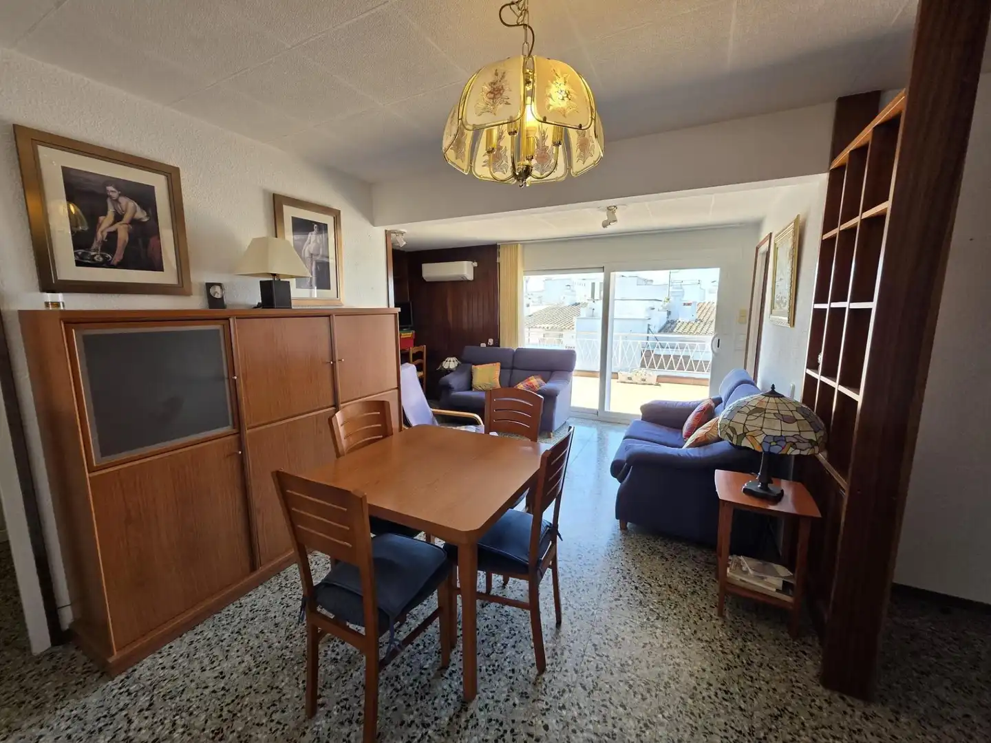 Sala d'estar de Àtic en venda en Roses amb Aire condicionat, Calefacció i Terrassa