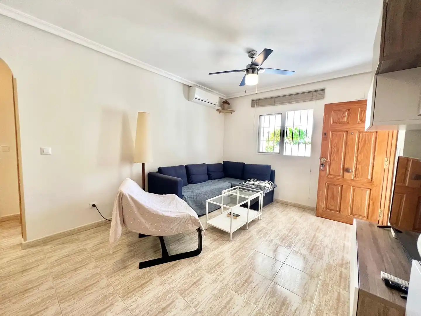 Sala de estar de Casa o chalet de alquiler en Pilar de la Horadada con Aire acondicionado, Calefacción y Terraza