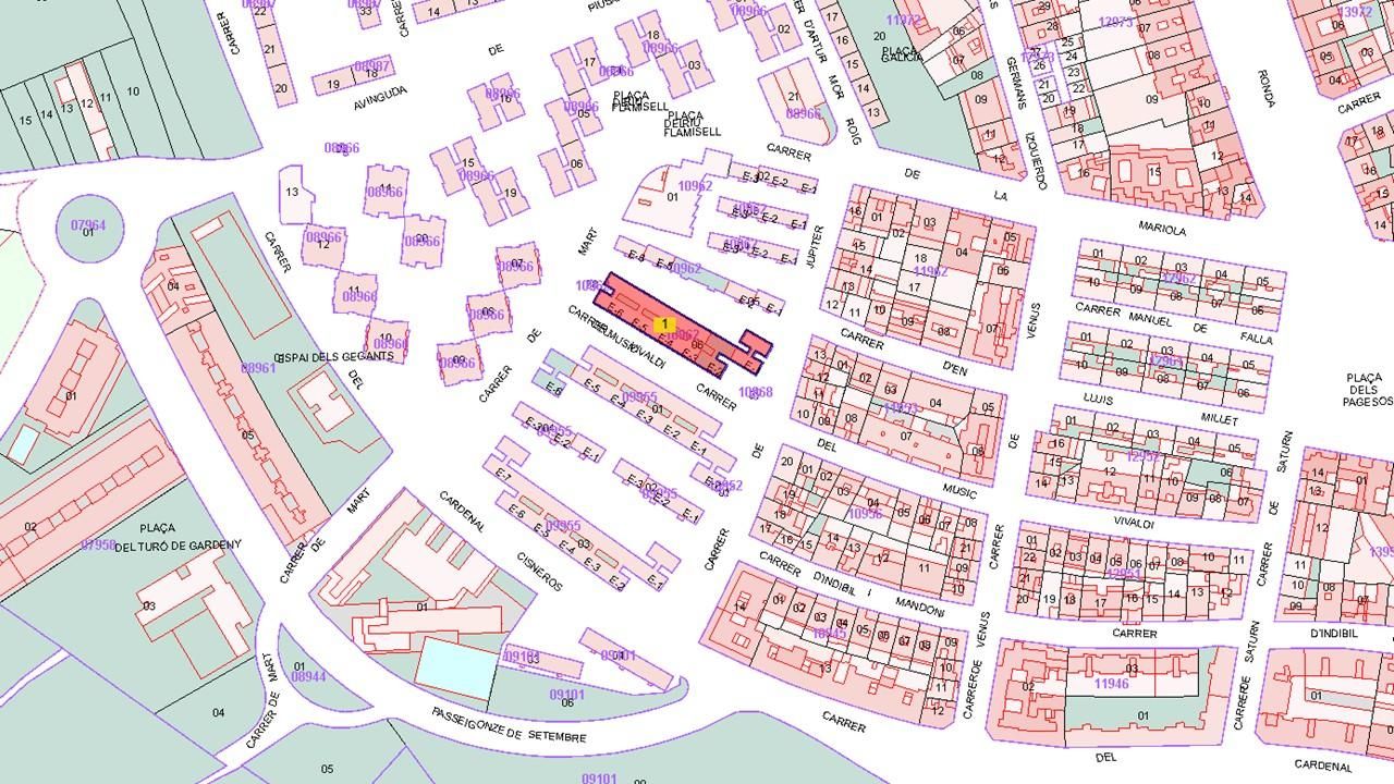 Vista exterior de Residencial en venda en  Lleida Capital