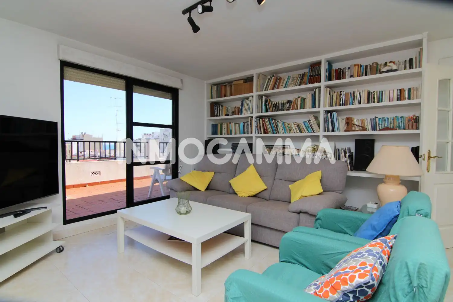 Sala d'estar de Àtic en venda en Cullera amb Terrassa