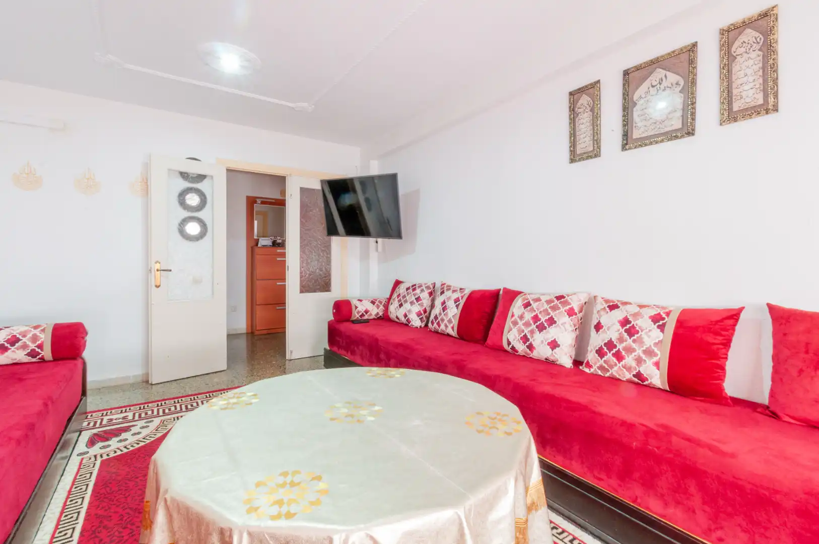 Wohnzimmer von Wohnung zum Verkauf in El Ejido mit Möbliert, Ofen und Waschmaschine
