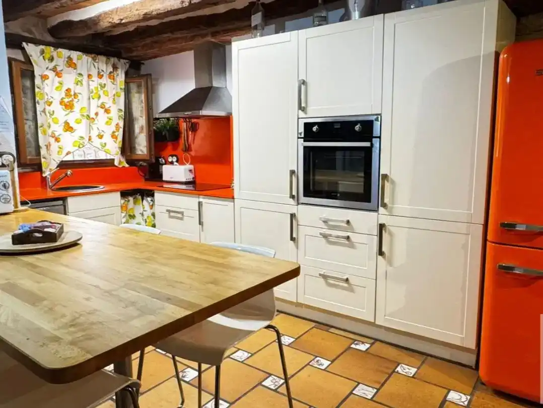 Cocina de Casa adosada en venta en El Pinell de Brai con Aire acondicionado, Trastero y Amueblado