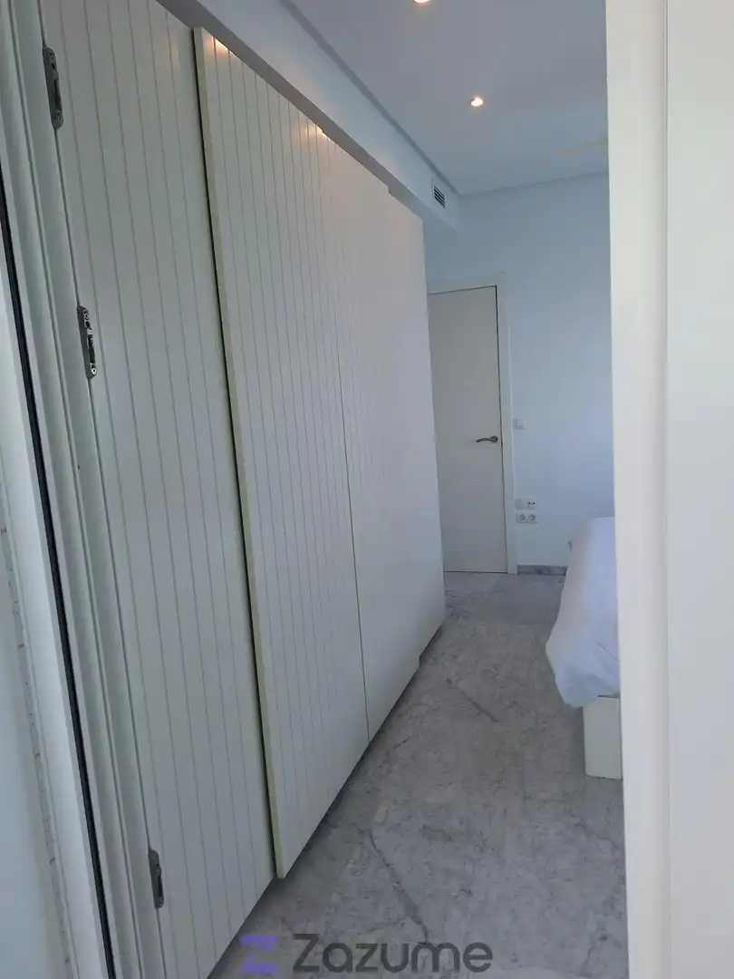 Schlafzimmer von Wohnung zur Miete in Benidorm mit Klimaanlage, Terrasse und Schwimmbad
