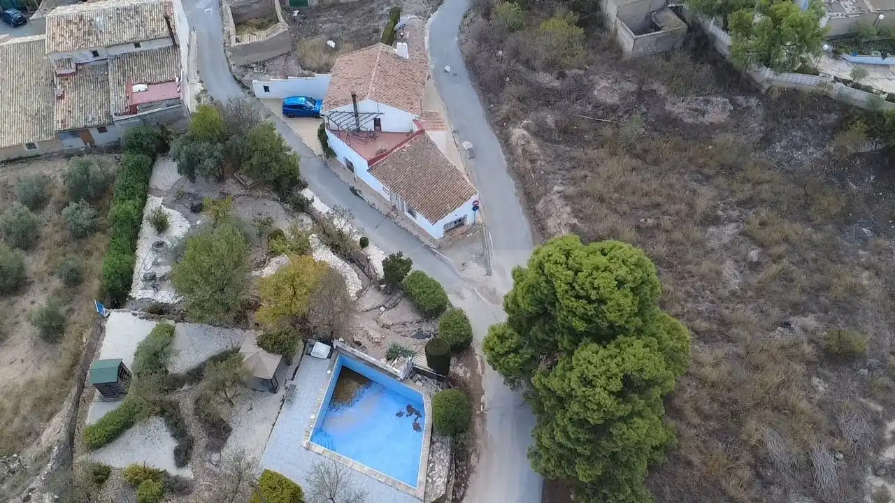 Vista exterior de Finca rústica en venta en Yecla con Terraza y Amueblado