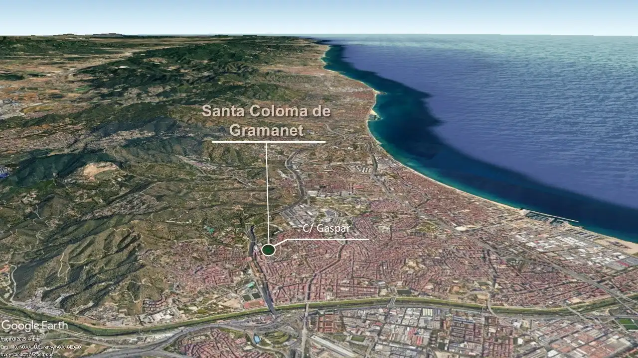 Vista exterior de Terreno en venta en Santa Coloma de Gramenet