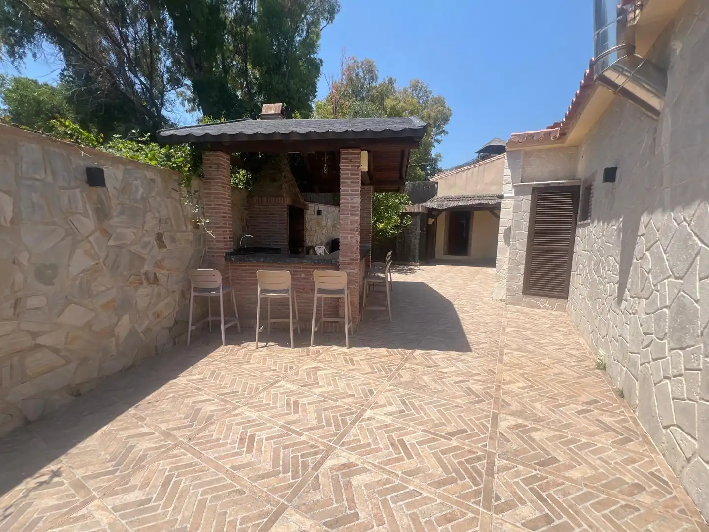 Terrassa de Casa o xalet en venda en Benalmádena amb Aire condicionat, Jardí privat i Terrassa