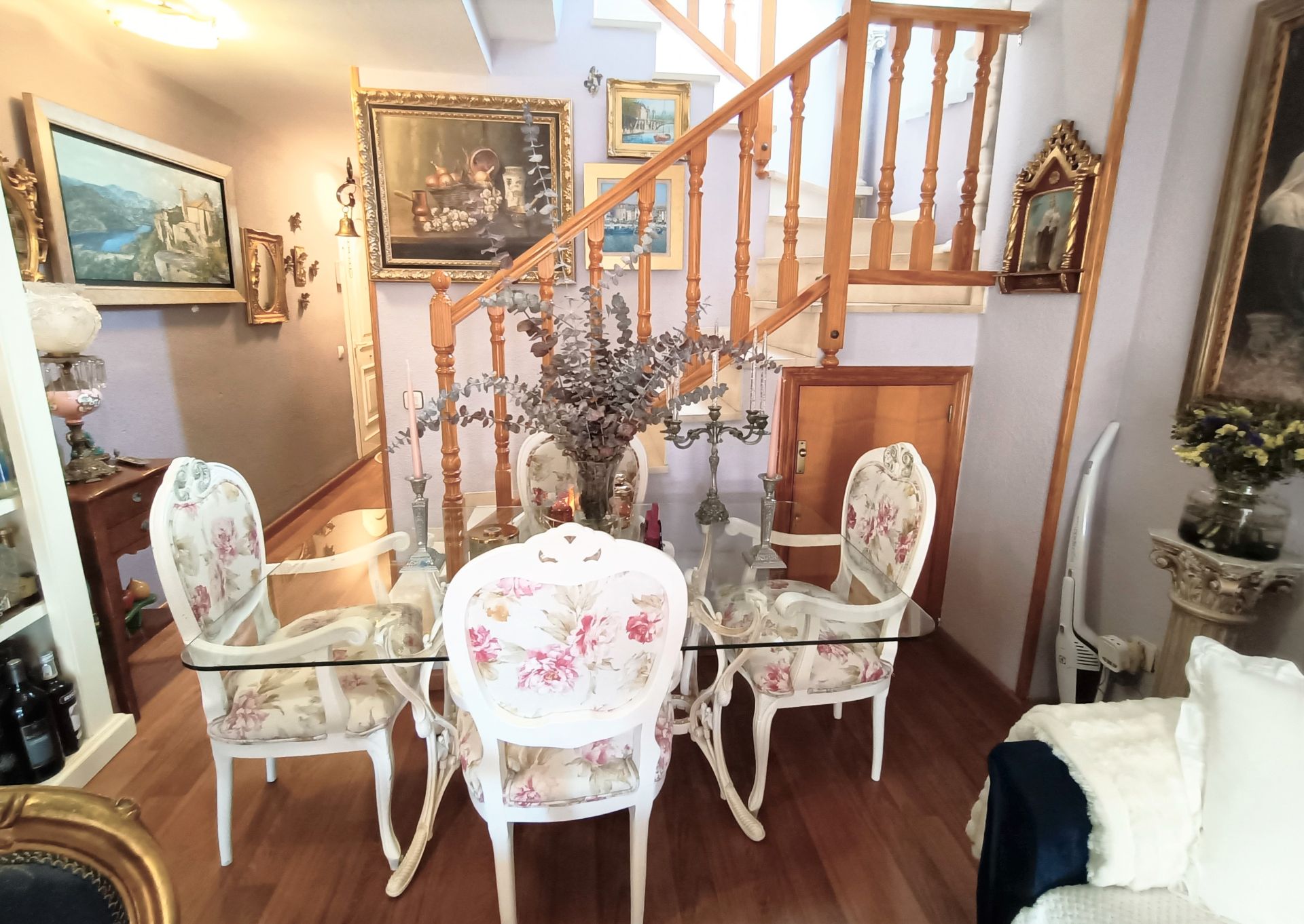 Menjador de Casa adosada en venda en Cambrils amb Aire condicionat, Calefacció i Parquet