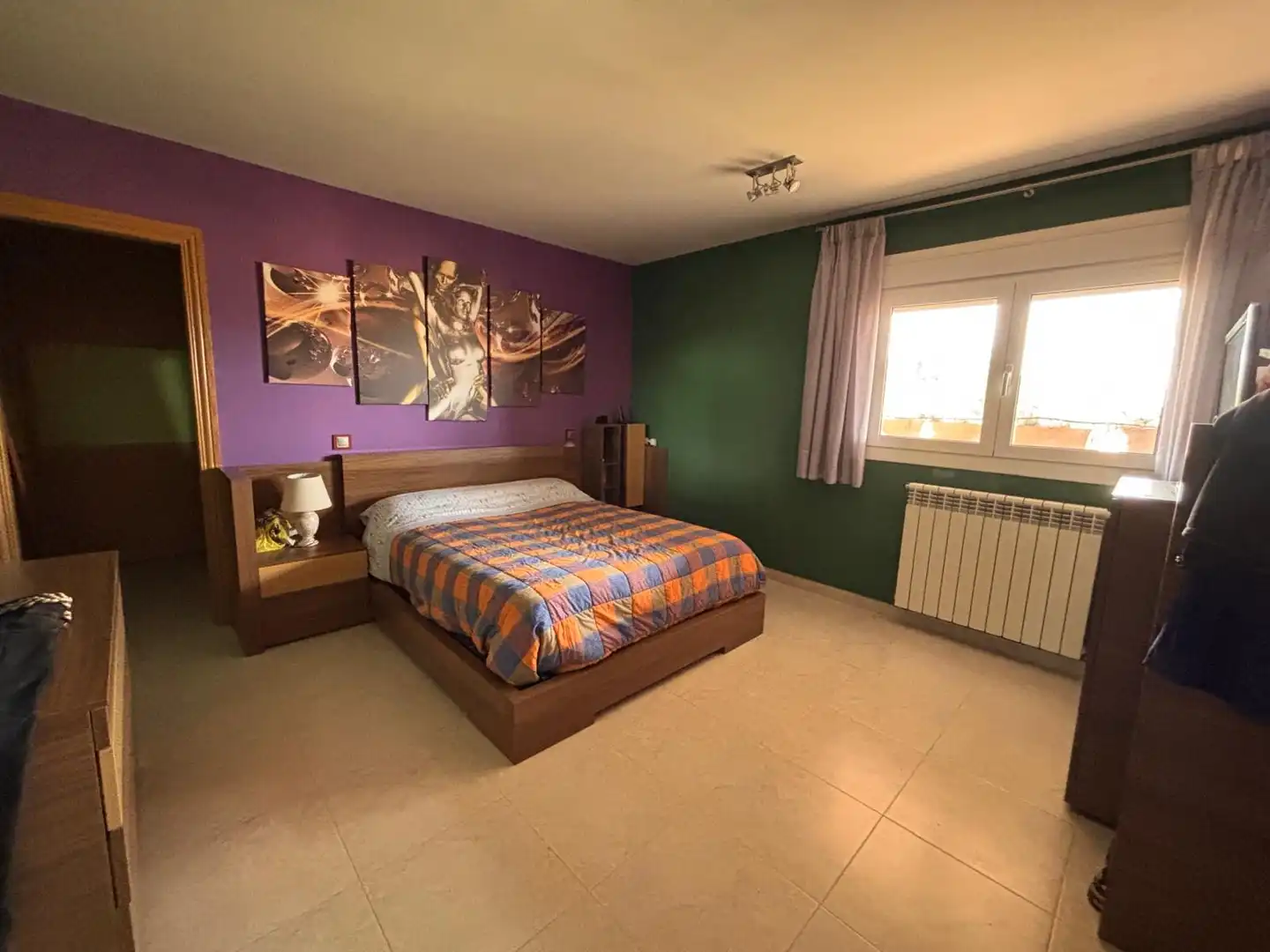 Dormitori de Casa o xalet en venda en Híjar amb Calefacció, Jardí privat i Traster