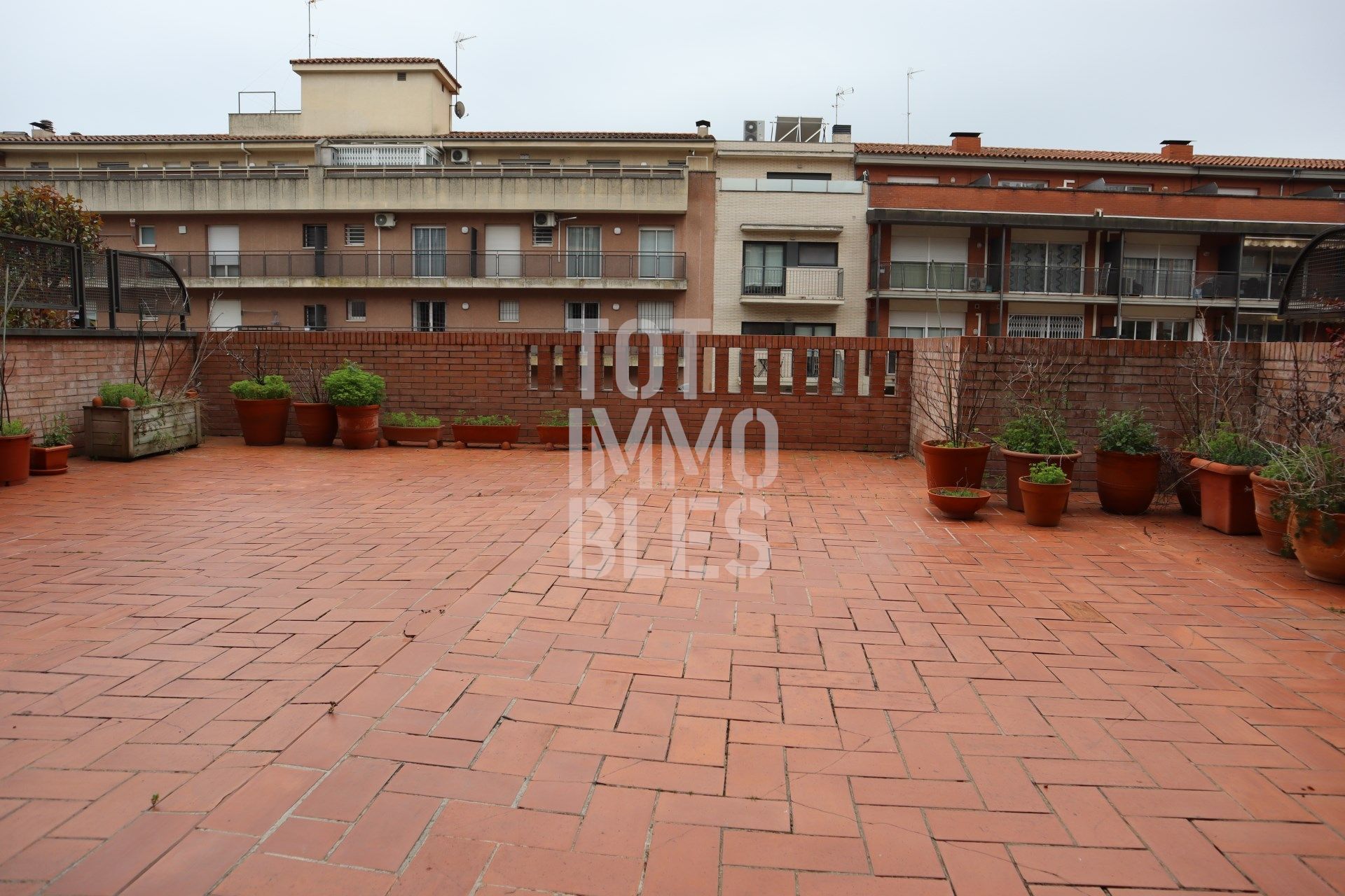 Terrace of Flat to rent in Girona Capital  with Heating, Terrace and Storage room