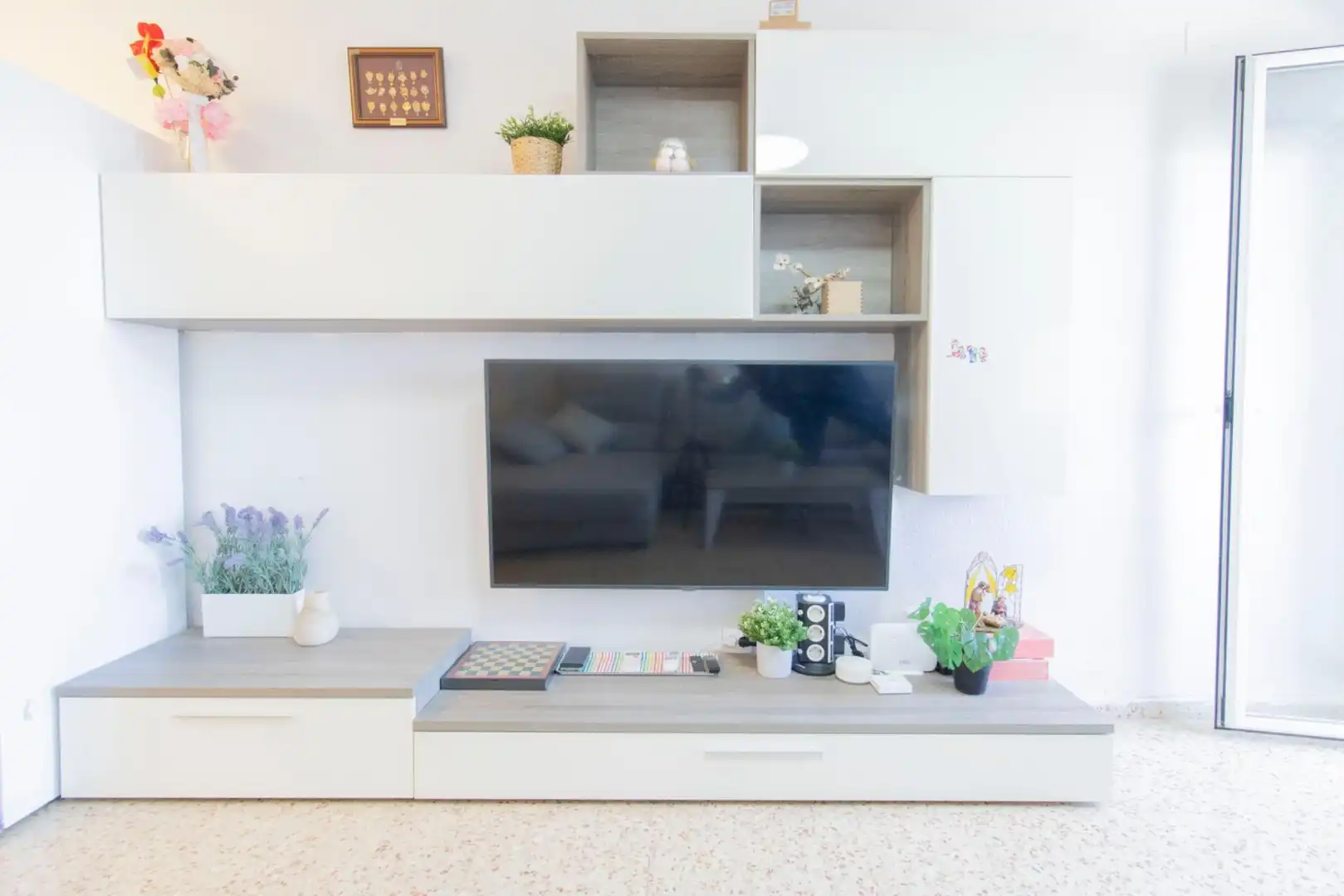 Sala de estar de Piso en venta en Valencia con Aire acondicionado, Trastero y Balcón