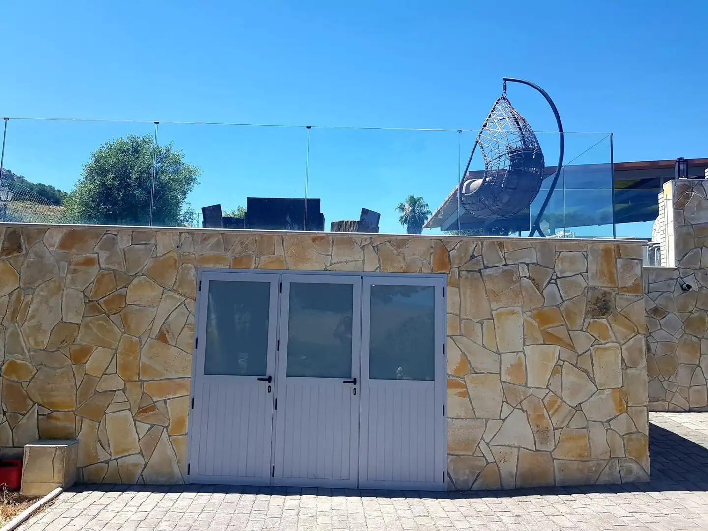 Terrassa de Casa o xalet en venda en Pizarra amb Aire condicionat, Calefacció i Jardí privat