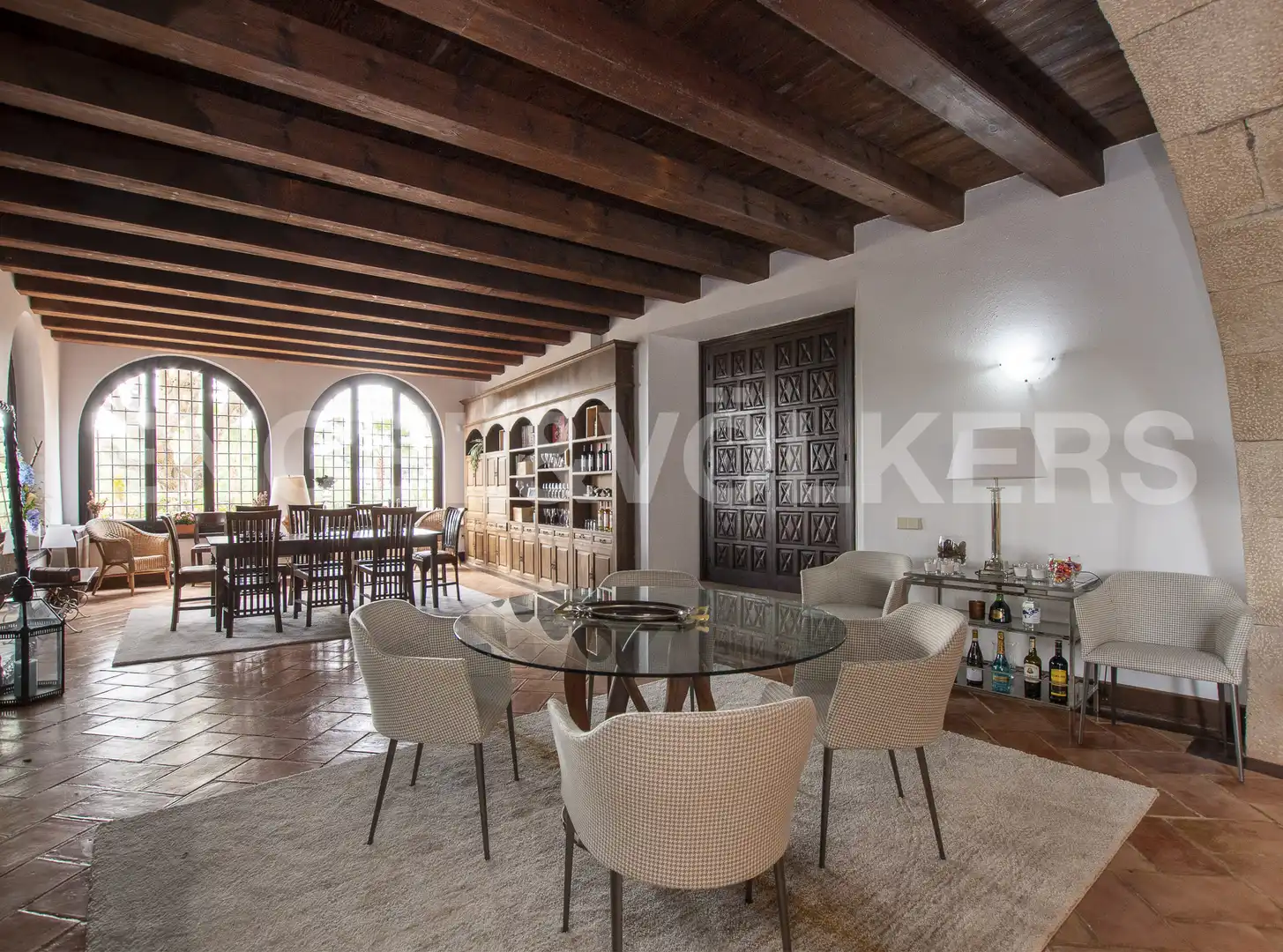 Dining room of Houses for sale in Castelldefels  with Air Conditioner, Heating and Private garden