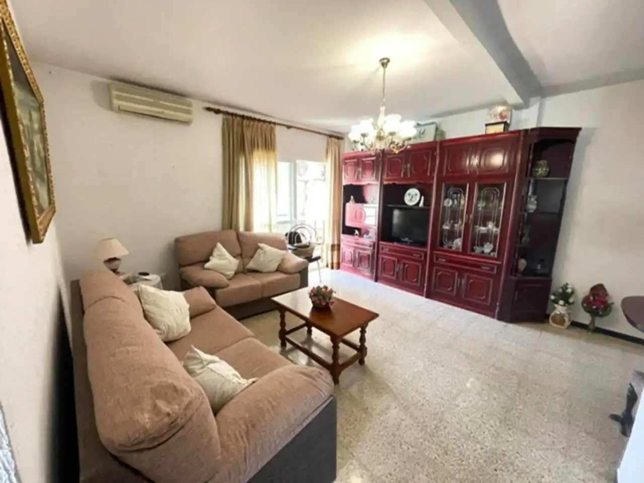 Sala de estar de Piso en venta en Estepona con Terraza y Amueblado
