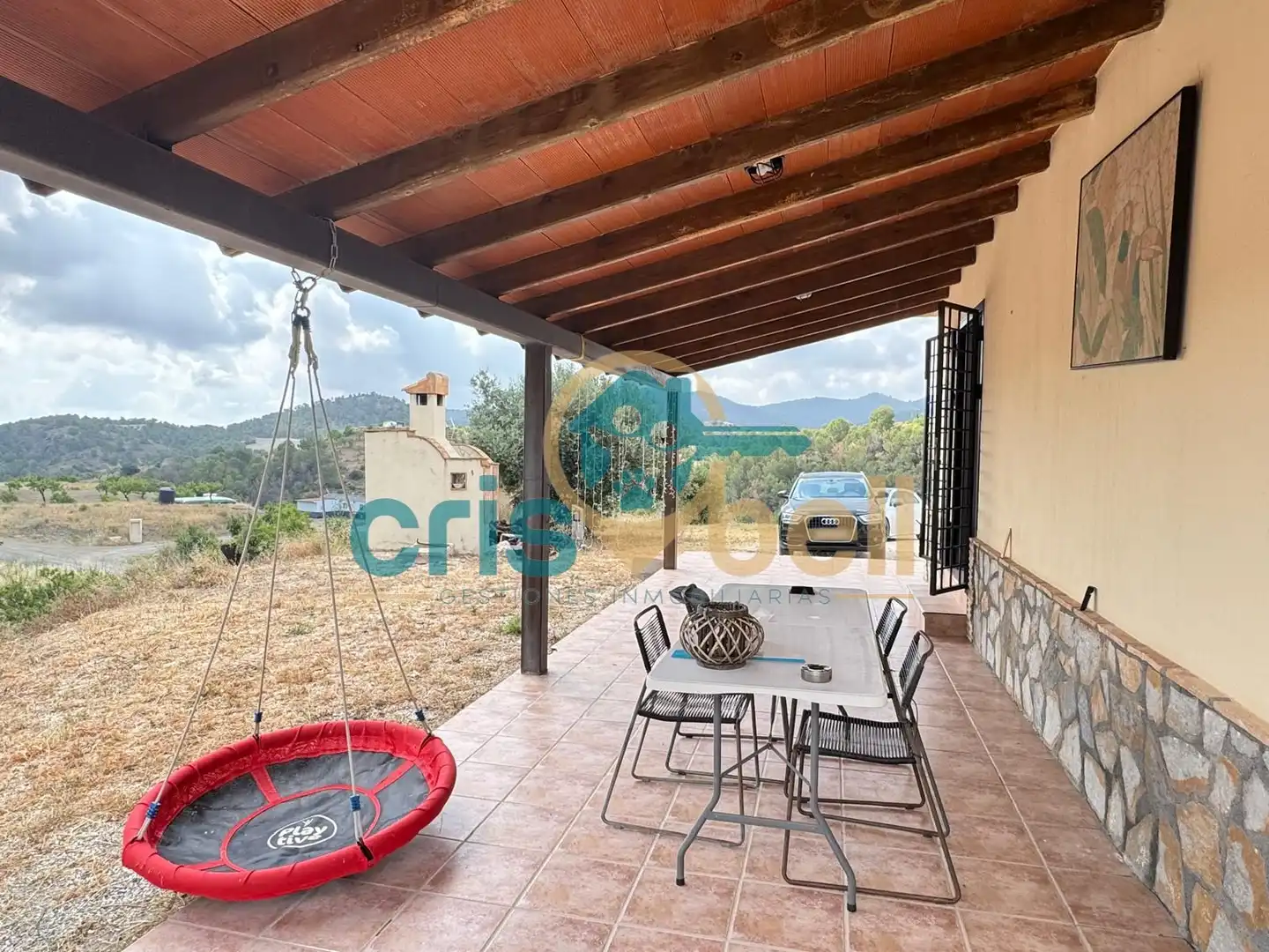 Exterior view of Detached homes for sale in Lorca  with Air Conditioner, Private garden and Terrace
