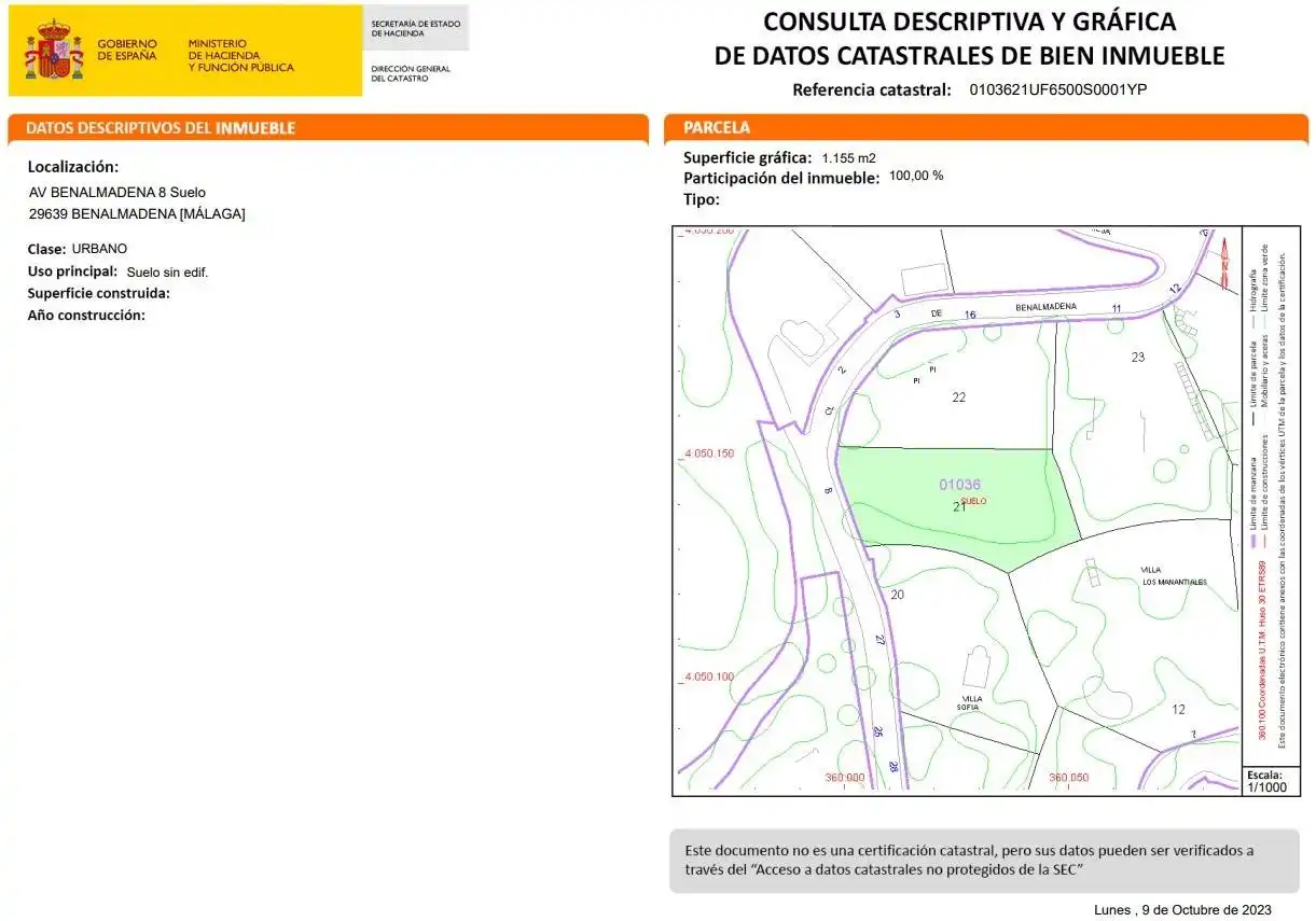 Terreno residencial en venta en Avenida torremuelle, imagen 15