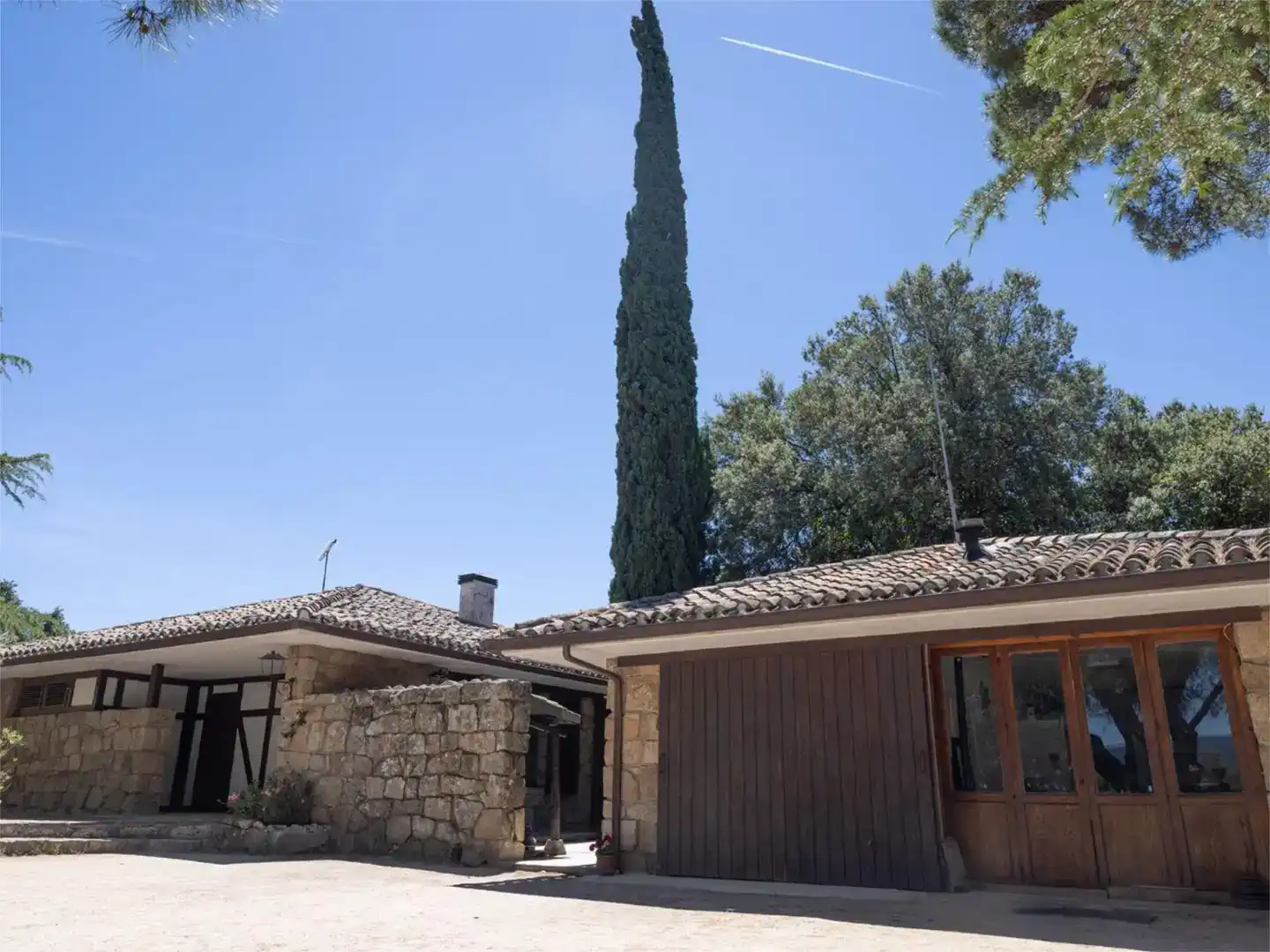 Vista exterior de Finca rústica en venda en Fresnedillas de la Oliva, Madrid