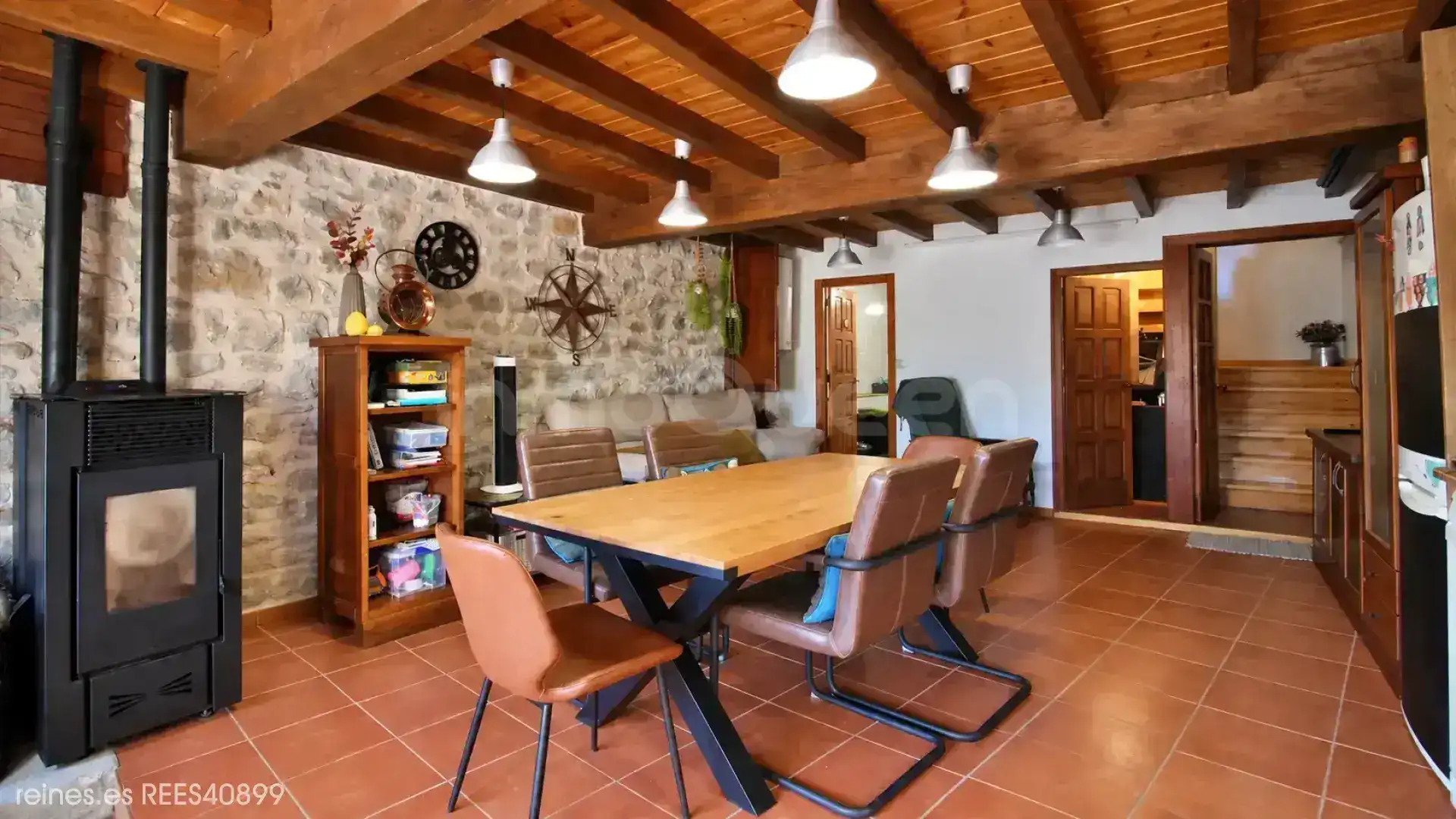 Dining room of Houses for sale in Ribadedeva  with Heating and Terrace