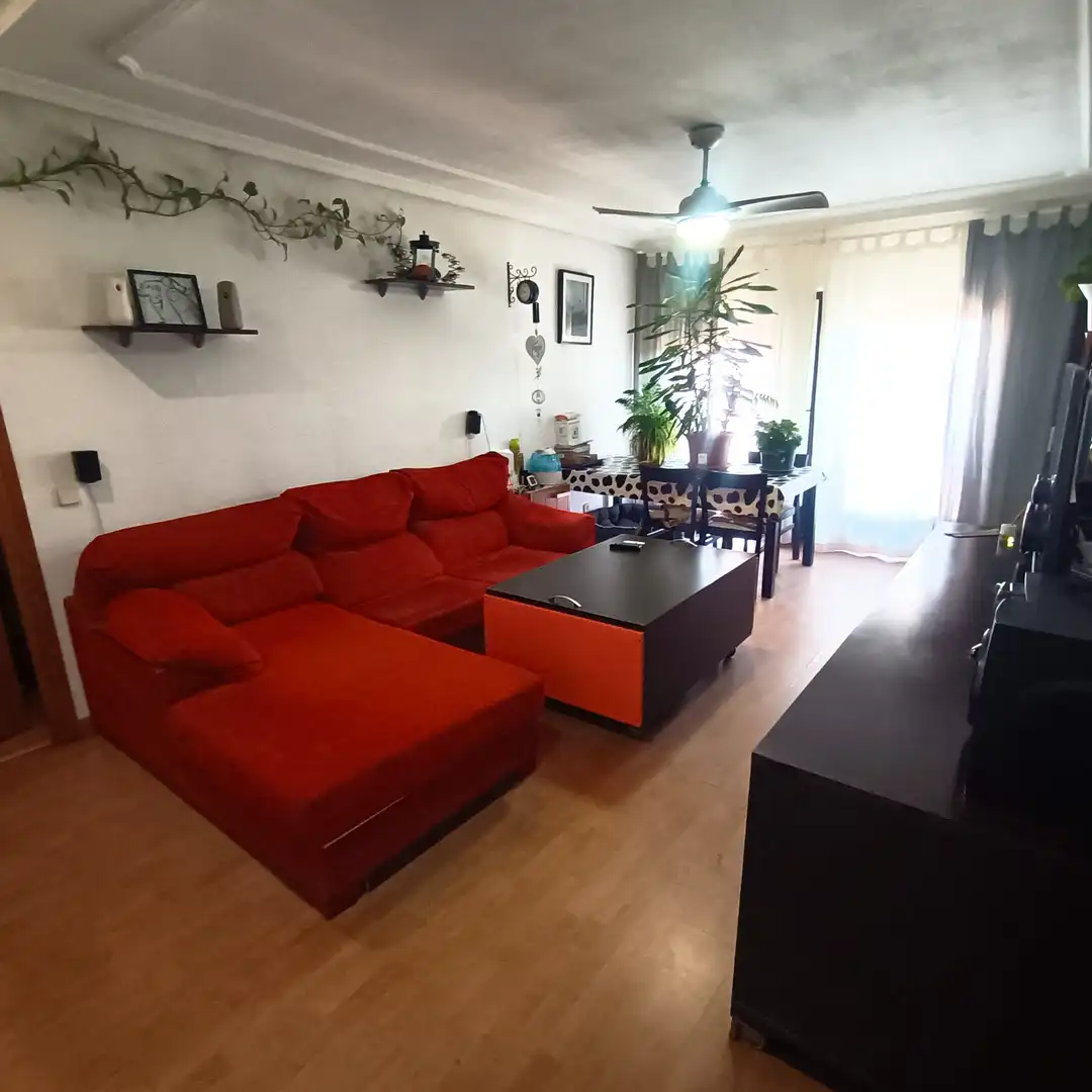 Sala de estar de Piso en venta en Mejorada del Campo con Aire acondicionado, Calefacción y Trastero