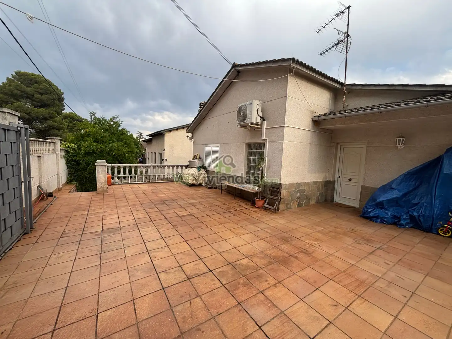 Vista exterior de Casa o xalet en venda en Piera amb Aire condicionat, Calefacció i Jardí privat