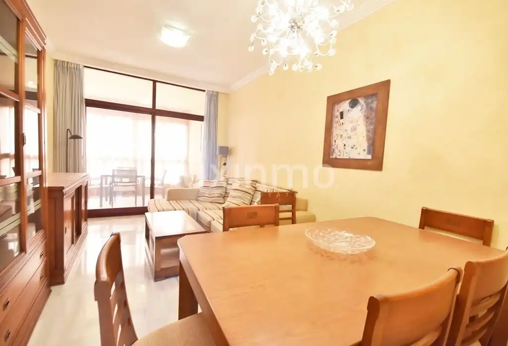 Living room of Flat for sale in Benidorm  with Heating, Terrace and Sauna