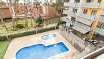 Swimming pool of Flat for sale in Castelldefels  with Air Conditioner, Terrace and Swimming Pool