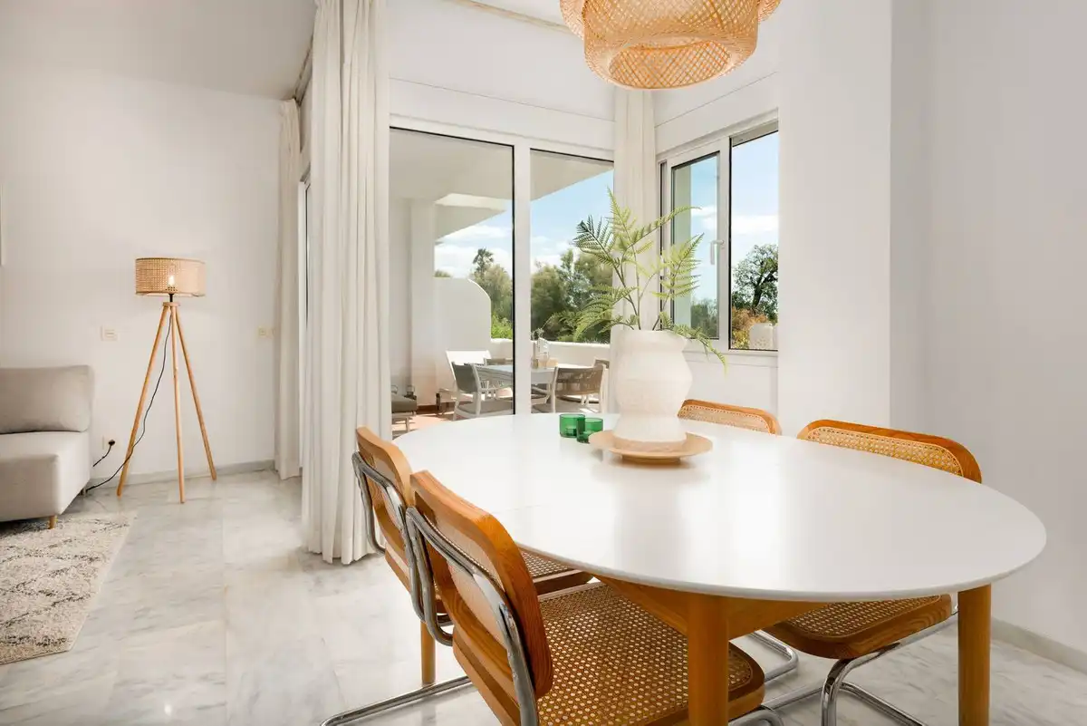 Menjador de Apartament en venda en Estepona Pueblo