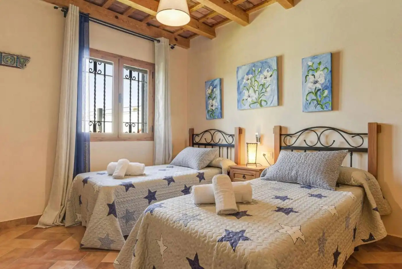Habitación de Finca rústica en venta en Vejer de la Frontera con Aire acondicionado, Jardín privado y Terraza