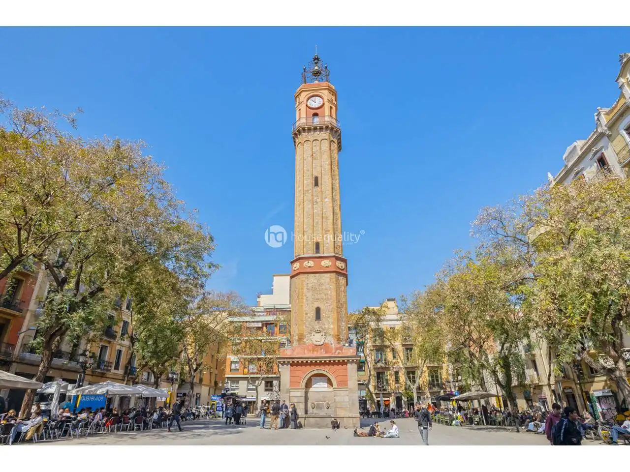 Vista exterior de Piso en venta en Barcelona con Jardín privado, Terraza y Balcón