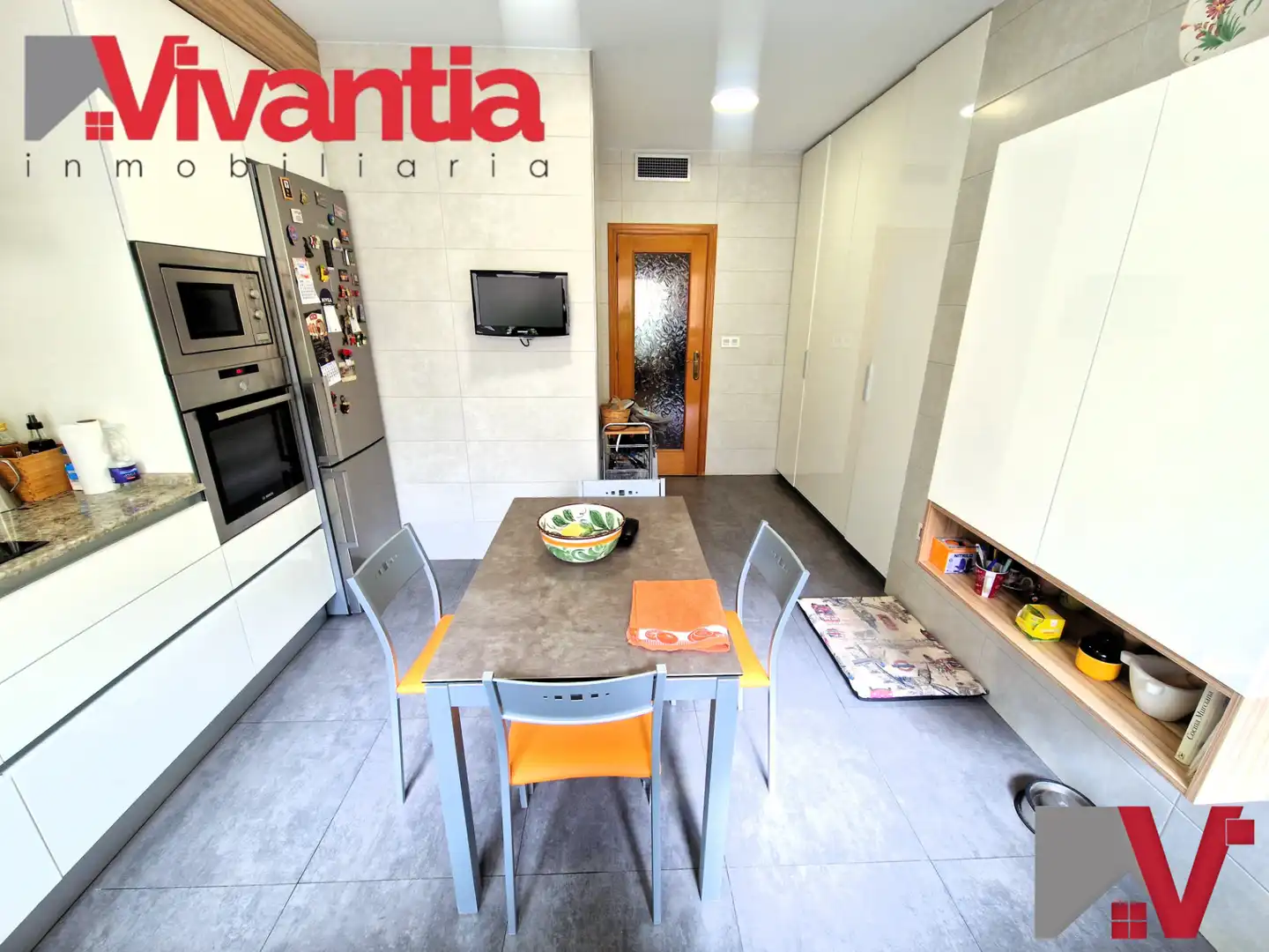 Kitchen of Flat for sale in Lorca  with Air Conditioner, Heating and Terrace