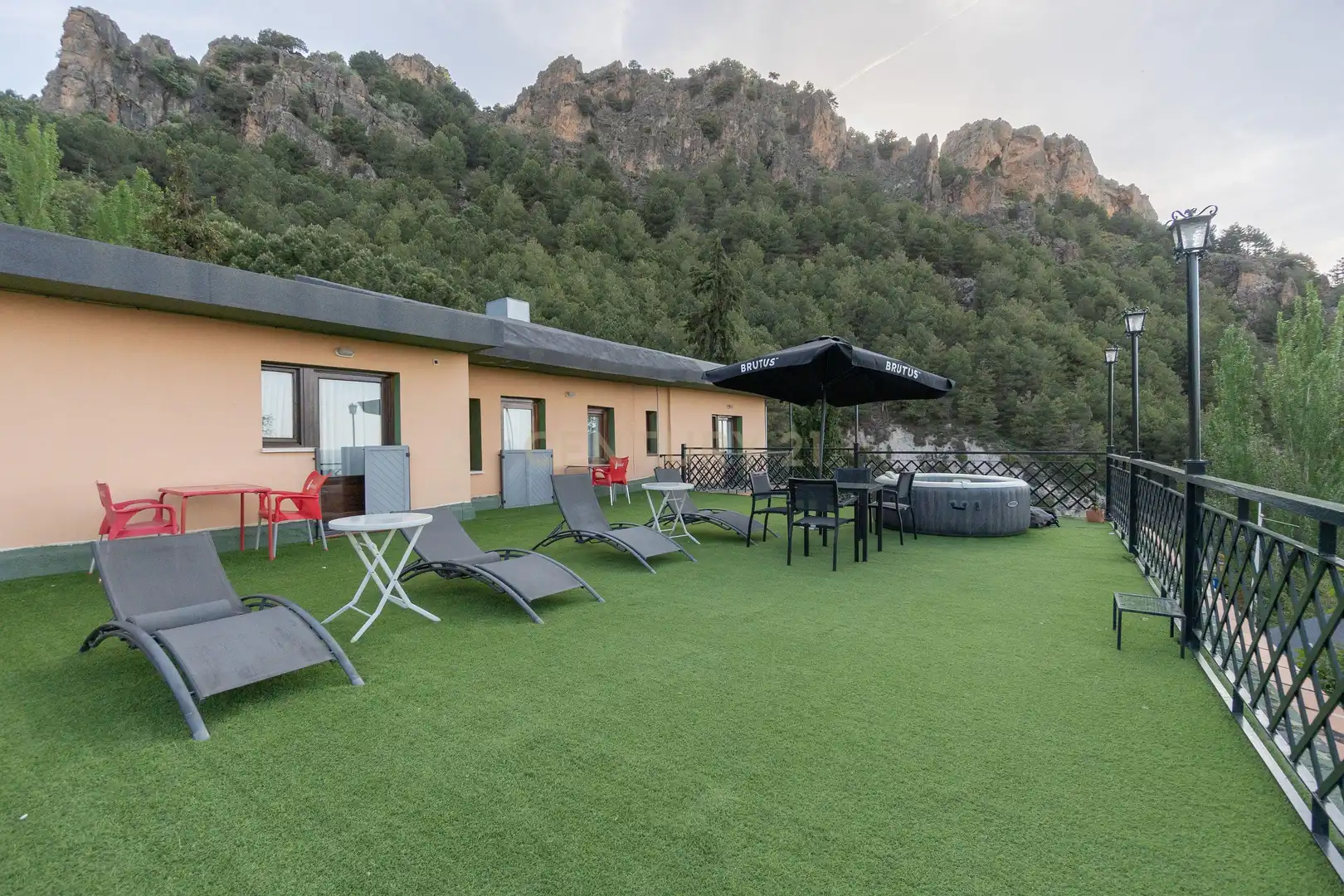 Terrasse von Gebäude zum Verkauf in Sierra Nevada mit Gemeinschaftspool