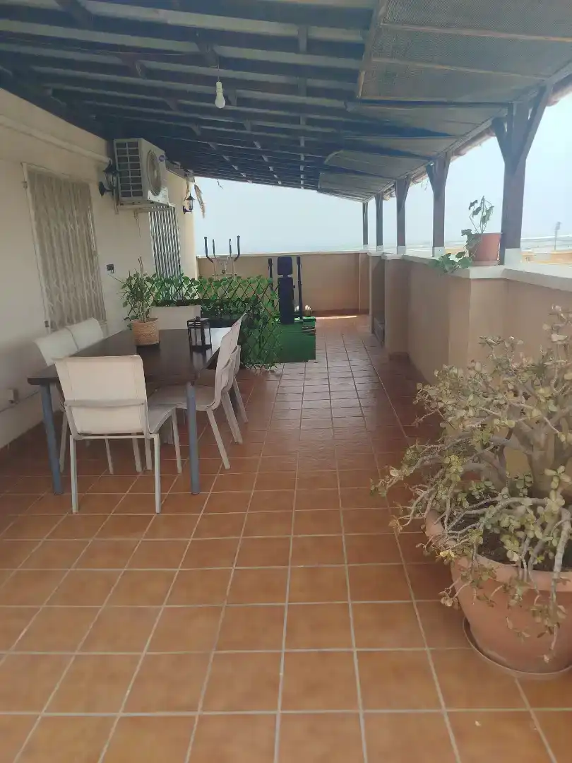 Terrace of Flat for sale in Vícar  with Air Conditioner, Furnished and Oven