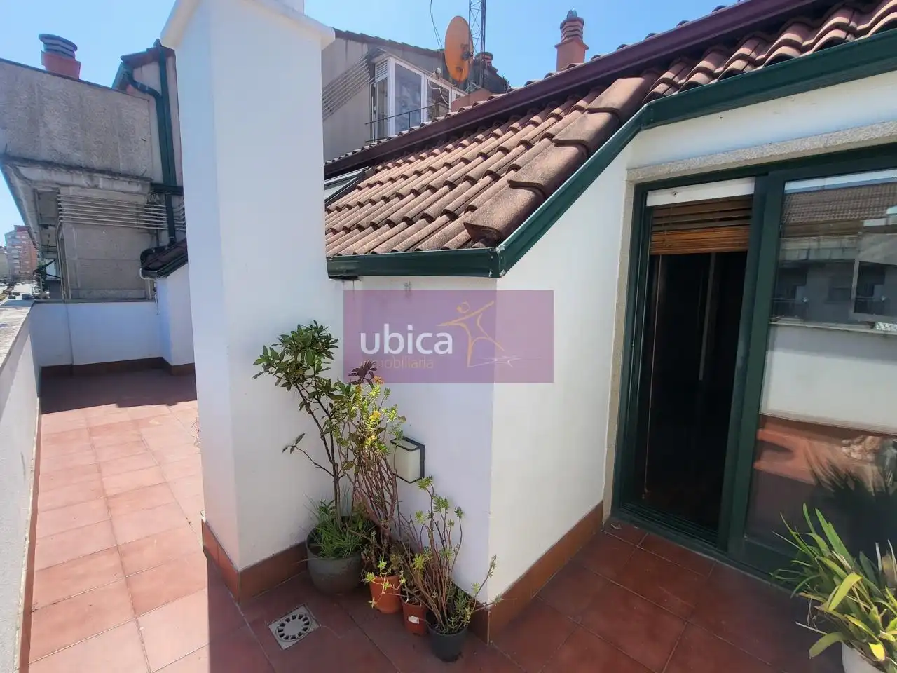 Balcony of Attic for sale in Vigo   with Heating, Parquet flooring and Terrace