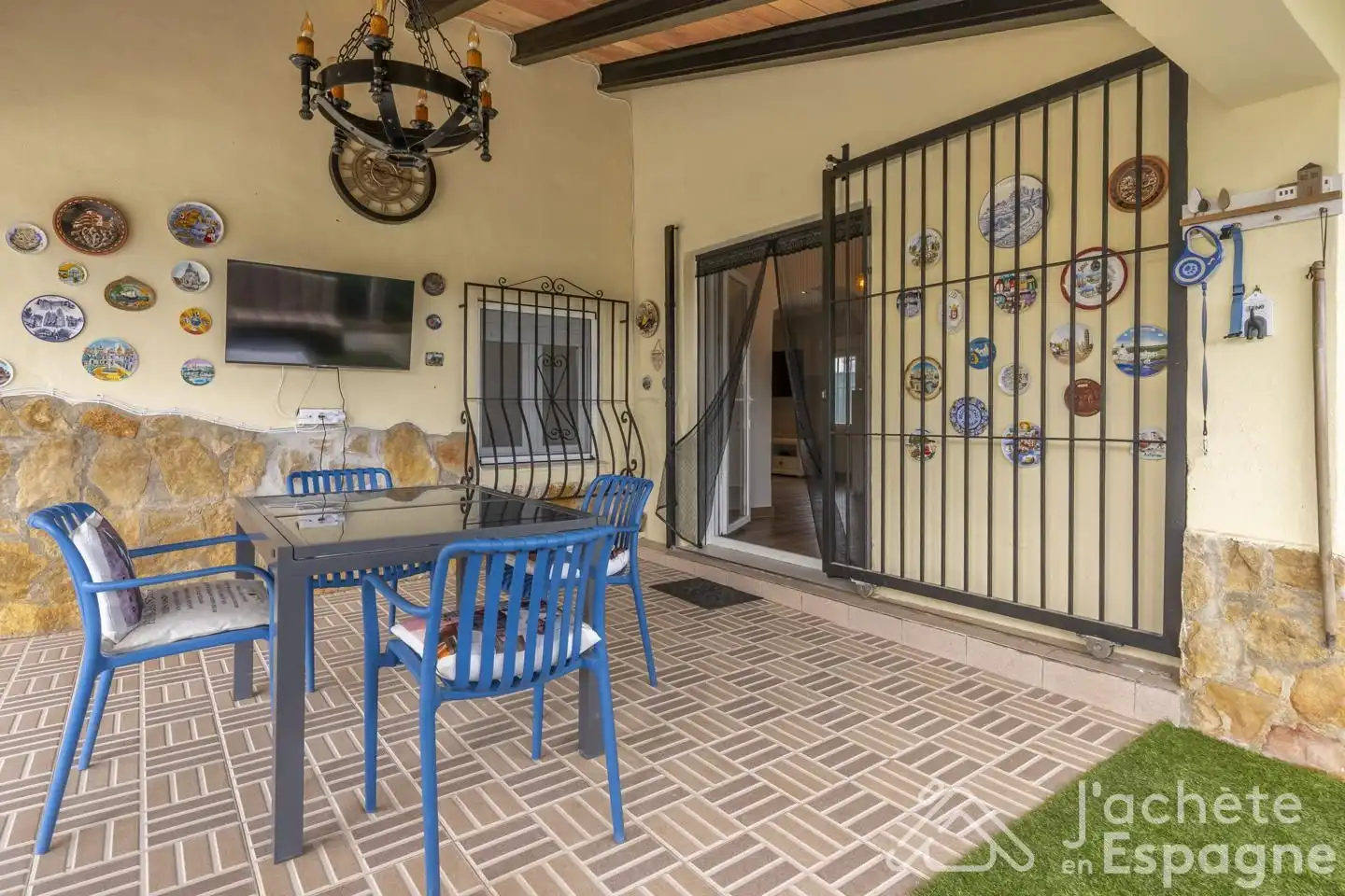 Terrassa de Casa o xalet en venda en Gandia