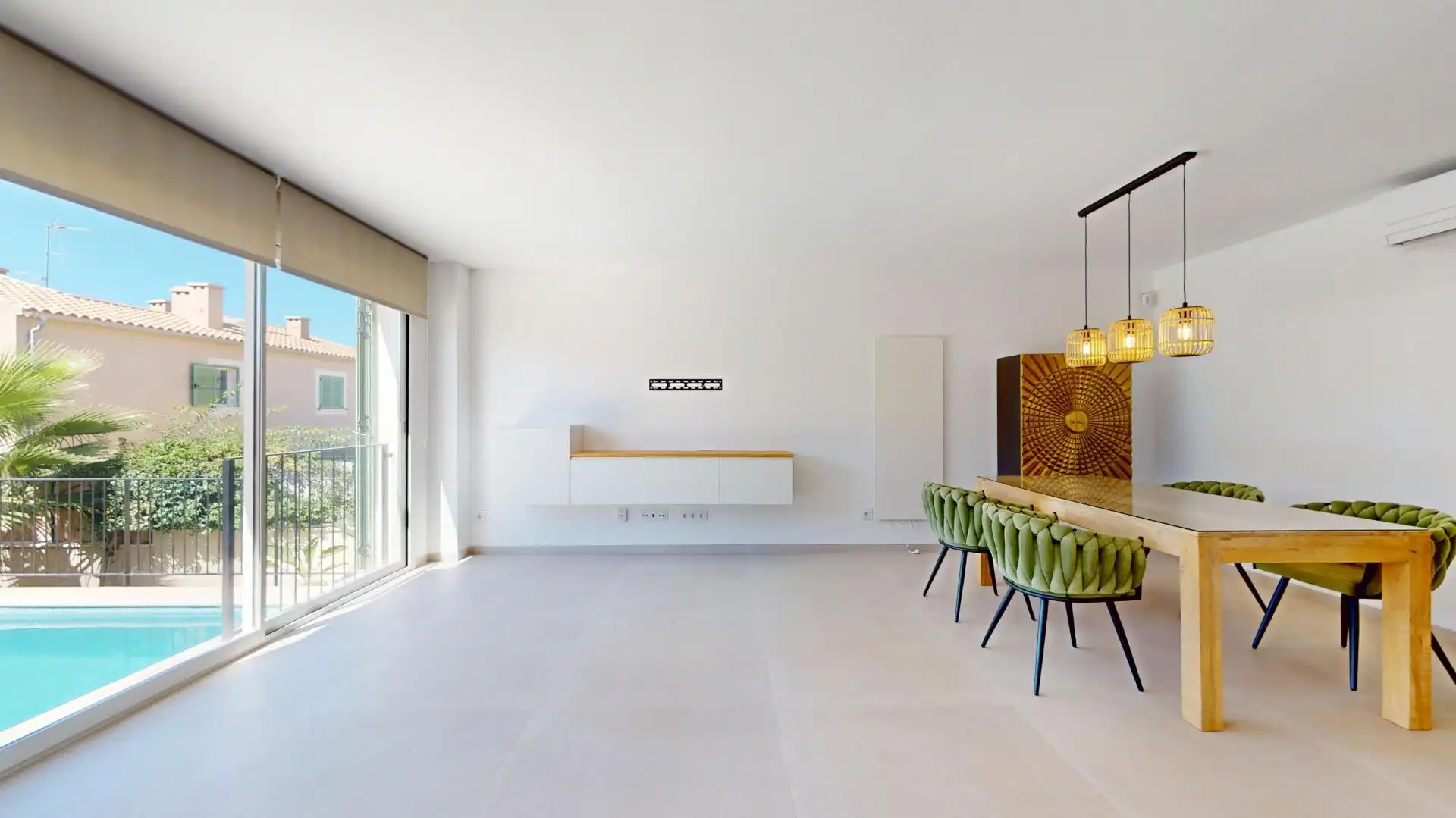 Comedor de Casa adosada en venta en Marratxí con Aire acondicionado, Jardín privado y Terraza