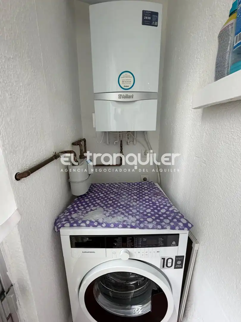 Badezimmer von Wohnung zur Miete in Collado Villalba mit Klimaanlage, Terrasse und Schwimmbad
