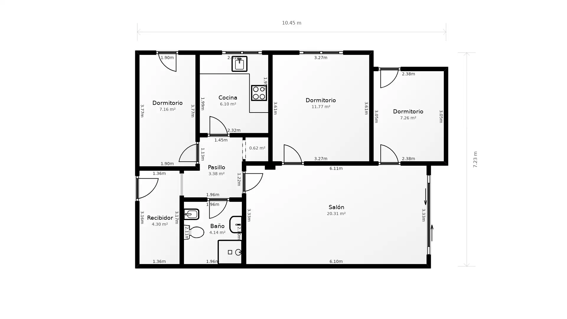 Appartement avec balcon à vendre à Carrer de l'Aurora, imagen 55