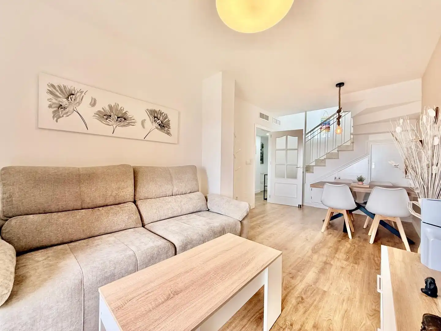 Sala d'estar de Àtic en venda en San Pedro del Pinatar amb Aire condicionat, Calefacció i Terrassa