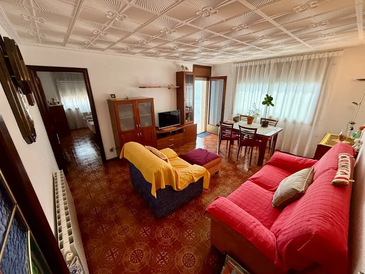 Wohnzimmer von Wohnung zum Verkauf in Sant Boi de Llobregat mit Heizung, Ofen und Balkon