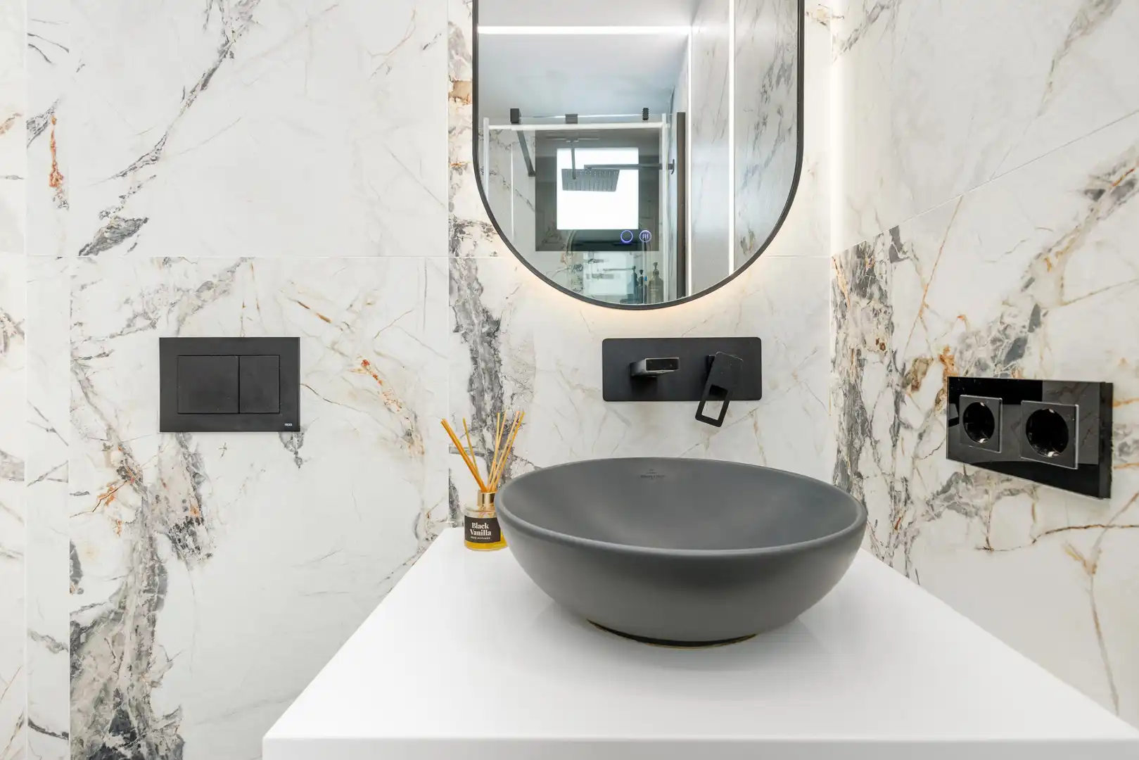 Baño de Ático en venta en Mijas con Aire acondicionado, Calefacción y Jardín privado