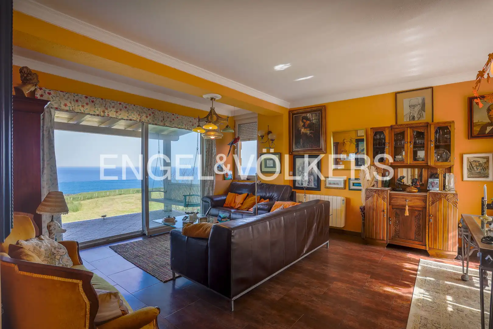 Living room of Houses for sale in Bareyo  with Heating, Private garden and Balcony