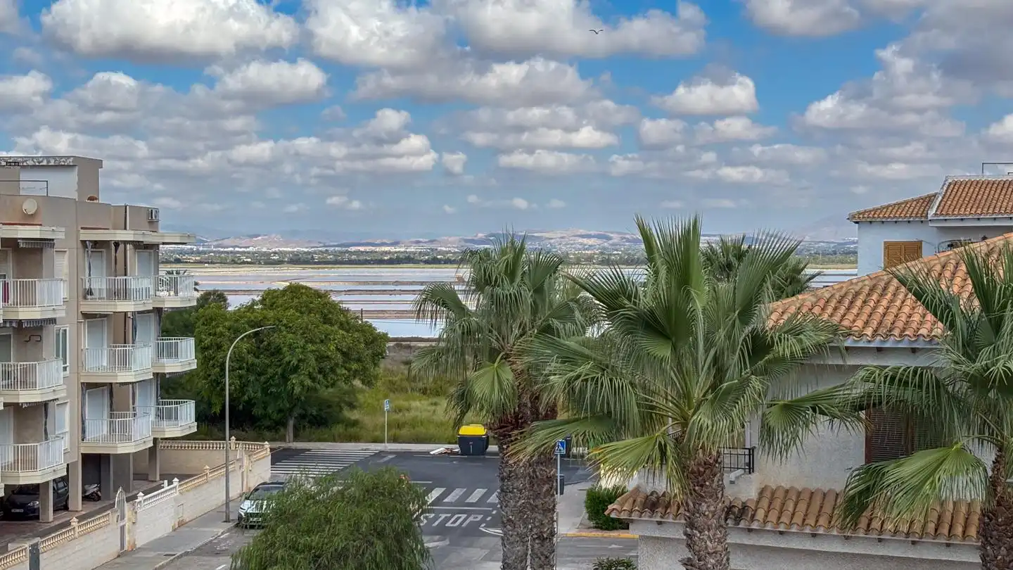 Vista exterior de Apartamento en venta en Santa Pola con Aire acondicionado, Terraza y Piscina