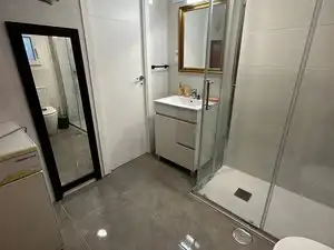 Bathroom of Attic for rent in Alcalá de Henares  with Heating, Furnished and Microwave