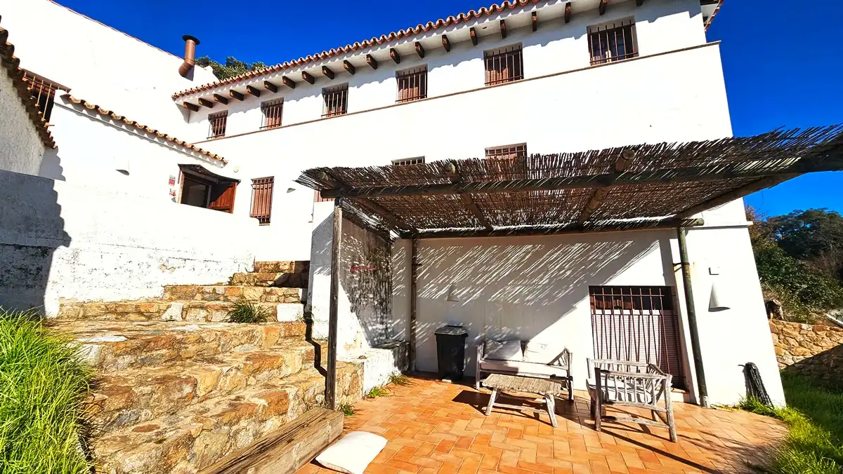 Exterior view of Houses for sale in Alájar  with Heating, Private garden and Terrace