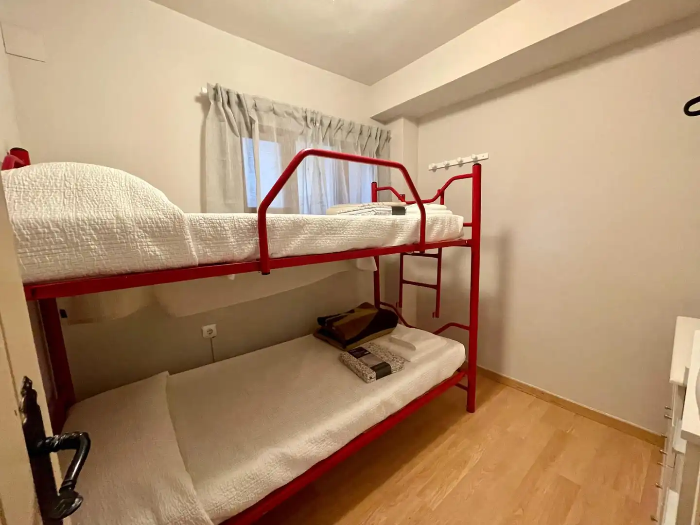 Bedroom of Flat for rent in Alcalá de la Selva  with Heating, Terrace and Storage room