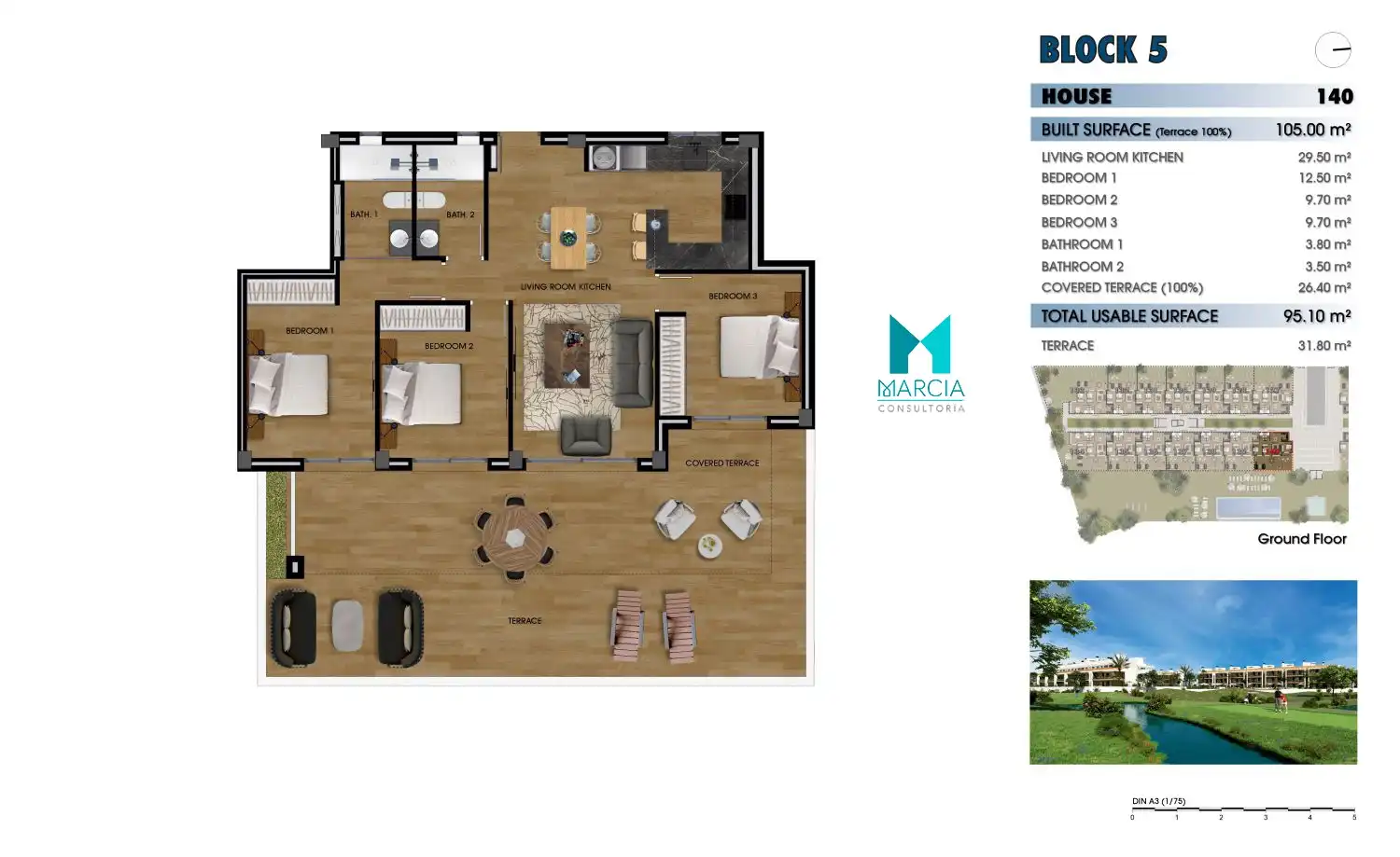 Appartement avec piscine à vendre à Centro, imagen 19