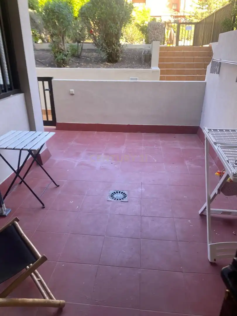 Terrasse von Einfamilien-Reihenhaus zur Miete in Granadilla de Abona