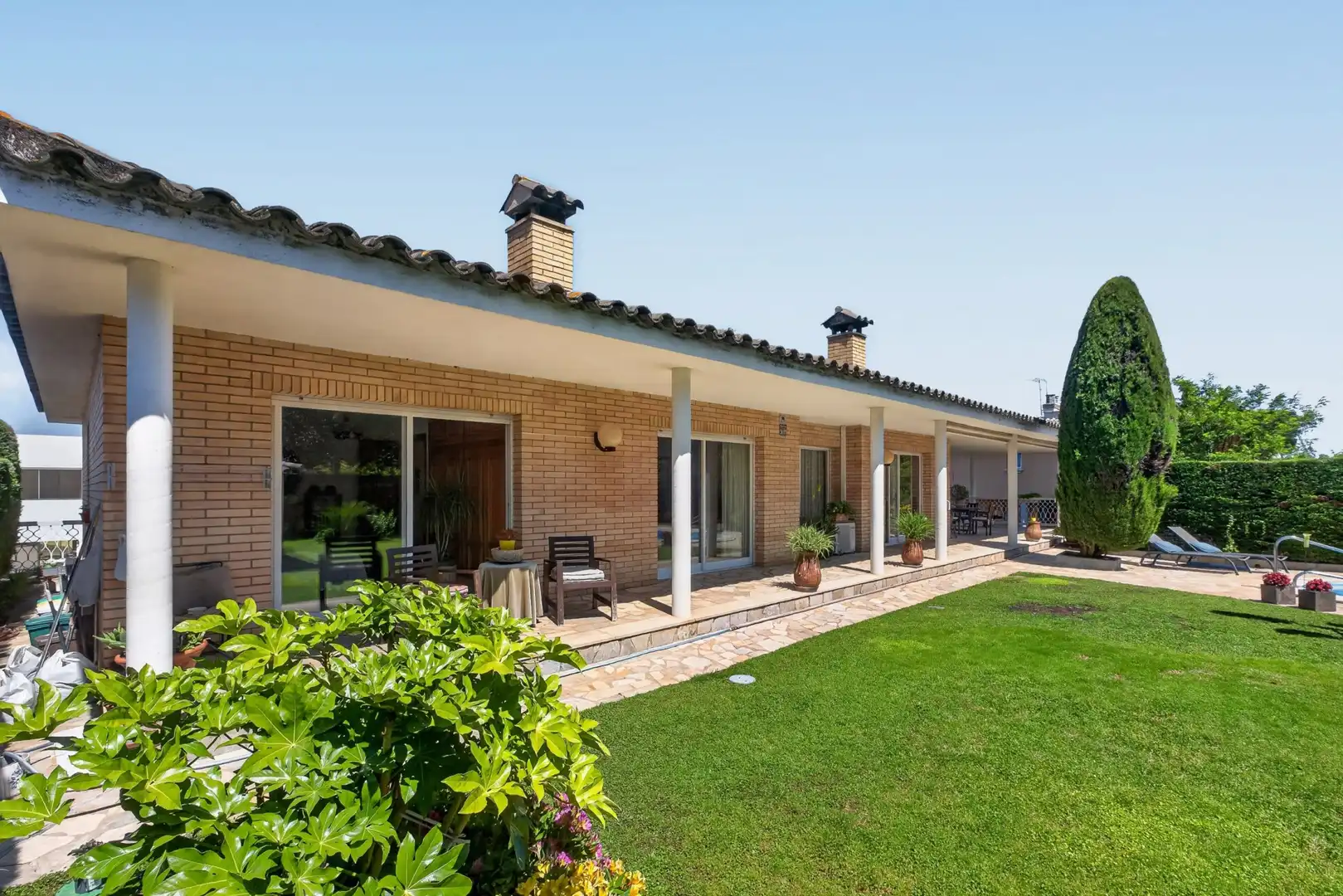 Garten von Haus oder Chalet zum Verkauf in Quart mit Klimaanlage, Heizung und Abstellraum