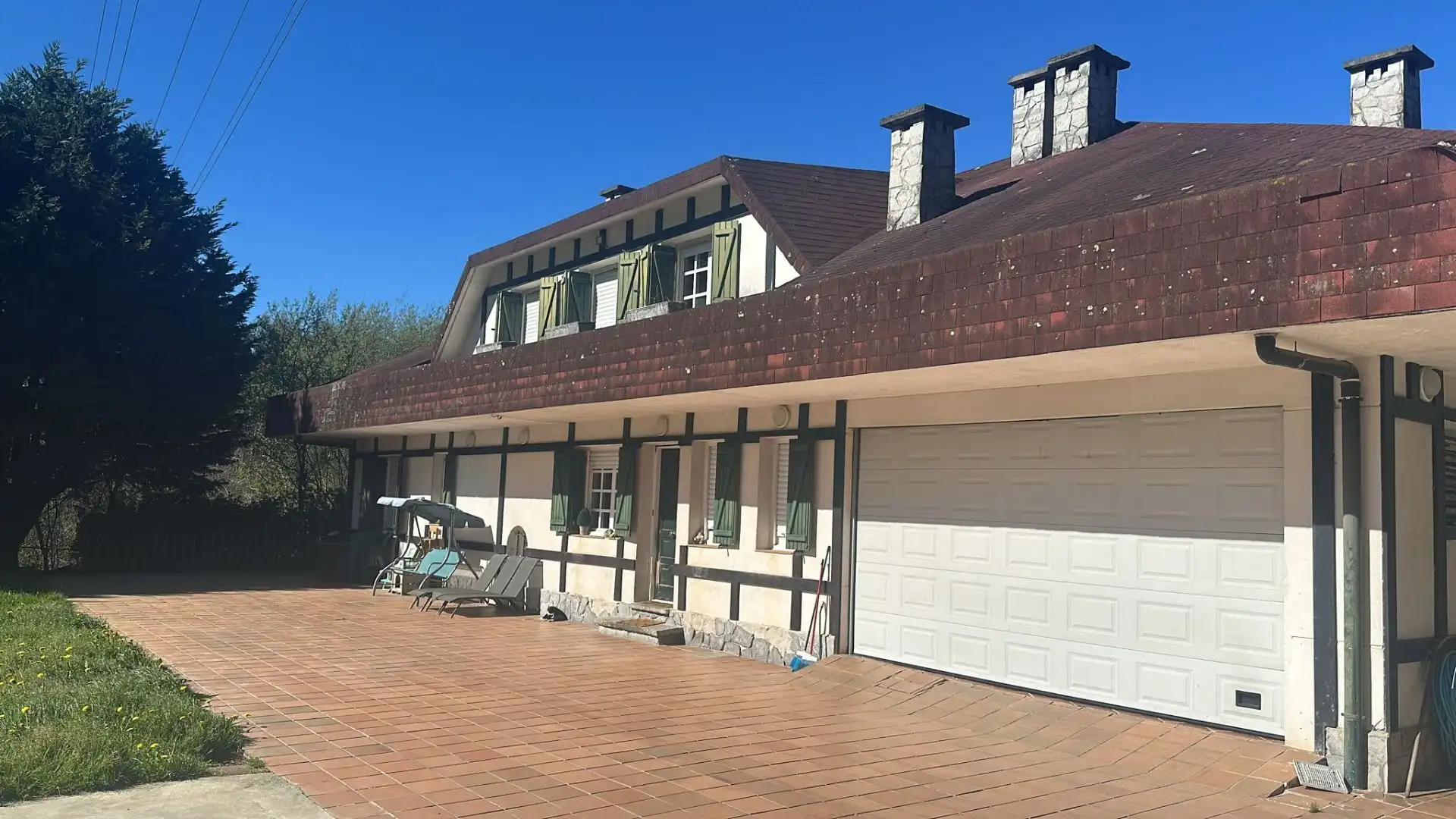 Vista exterior de Casa o chalet en venta en Meñaka con Calefacción, Jardín privado y Terraza