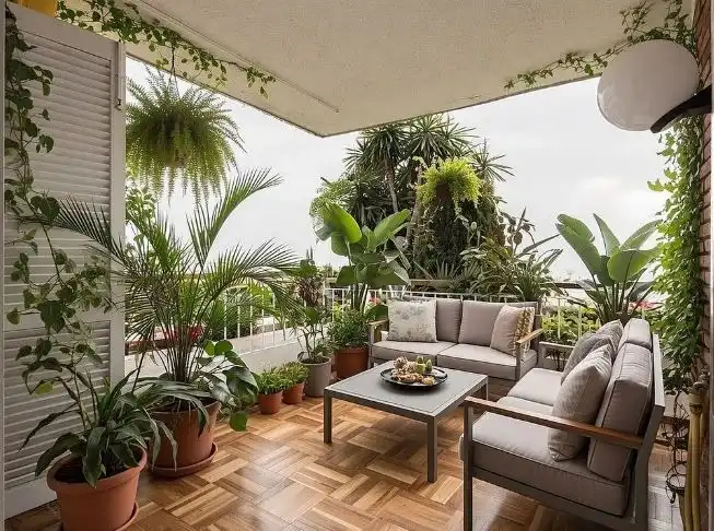 Terrace of Flat for sale in Caldes d'Estrac  with Air Conditioner, Heating and Private garden